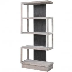 UTTERMOST FLINT DISPLAY SHELF