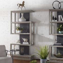 UTTERMOST FLINT DISPLAY SHELF
