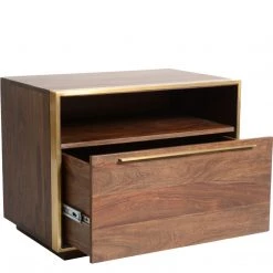 MOES FOCUS SHEESHAM WOOD NIGHTSTAND Bedroom 12 MOES FOCUS SHEESHAM WOOD NIGHTSTAND Bedroom