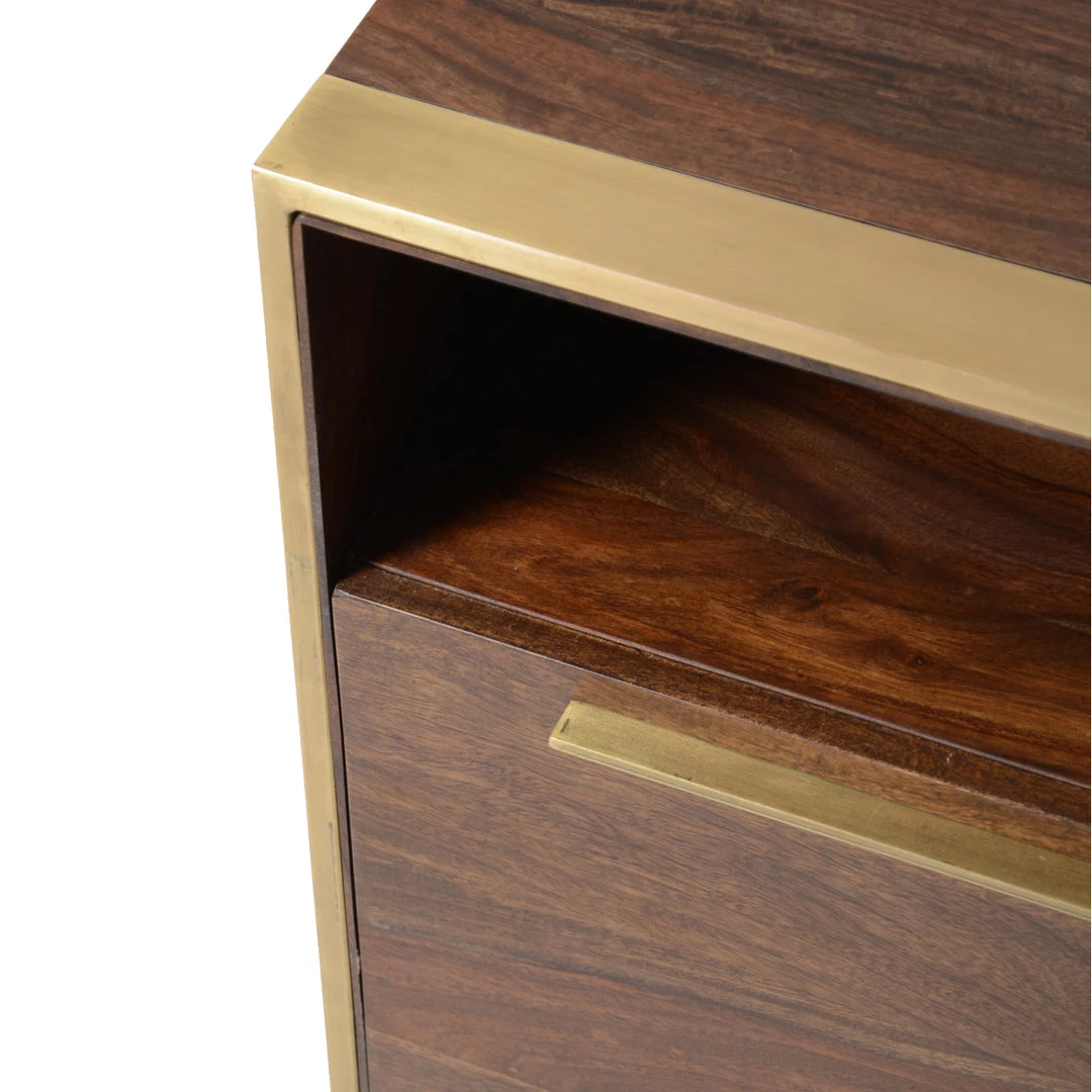 MOES FOCUS SHEESHAM WOOD NIGHTSTAND Bedroom 8 MOES FOCUS SHEESHAM WOOD NIGHTSTAND Bedroom
