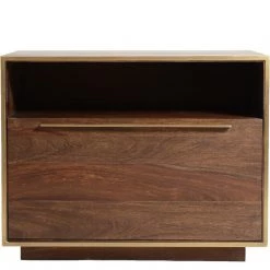 MOES FOCUS SHEESHAM WOOD NIGHTSTAND Bedroom