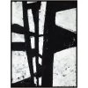 L ART "FOLDED IN I" CANVAS ART