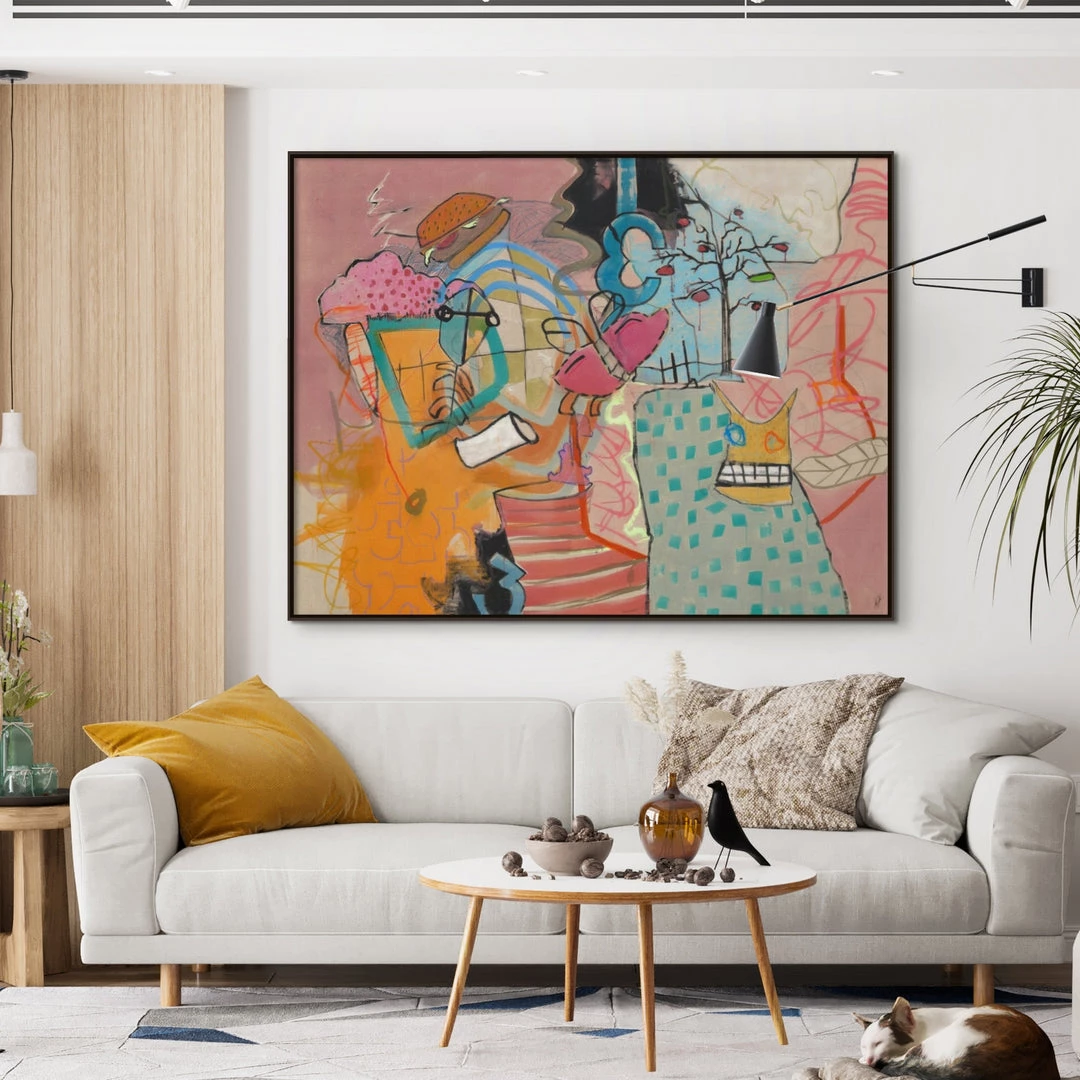 L ART "FORBIDDEN FRUIT" CANVAS ART 2 L ART "FORBIDDEN FRUIT" CANVAS ART