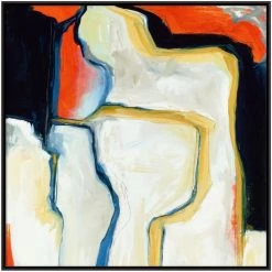 L ART "FRACTURED" CANVAS ART