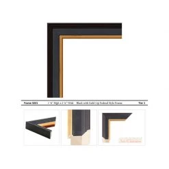 ART CLASSICS "THE ARTIST STUDIO" GLASS FRAMED ART 13 ART CLASSICS