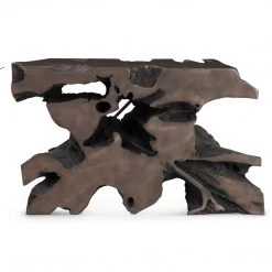PHILLIPS COLLECTION Furniture FREEFORM SLICE CONSOLE: BRONZE