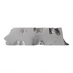 PHILLIPS COLLECTION FREEFORM SLICE CONSOLE: SILVER