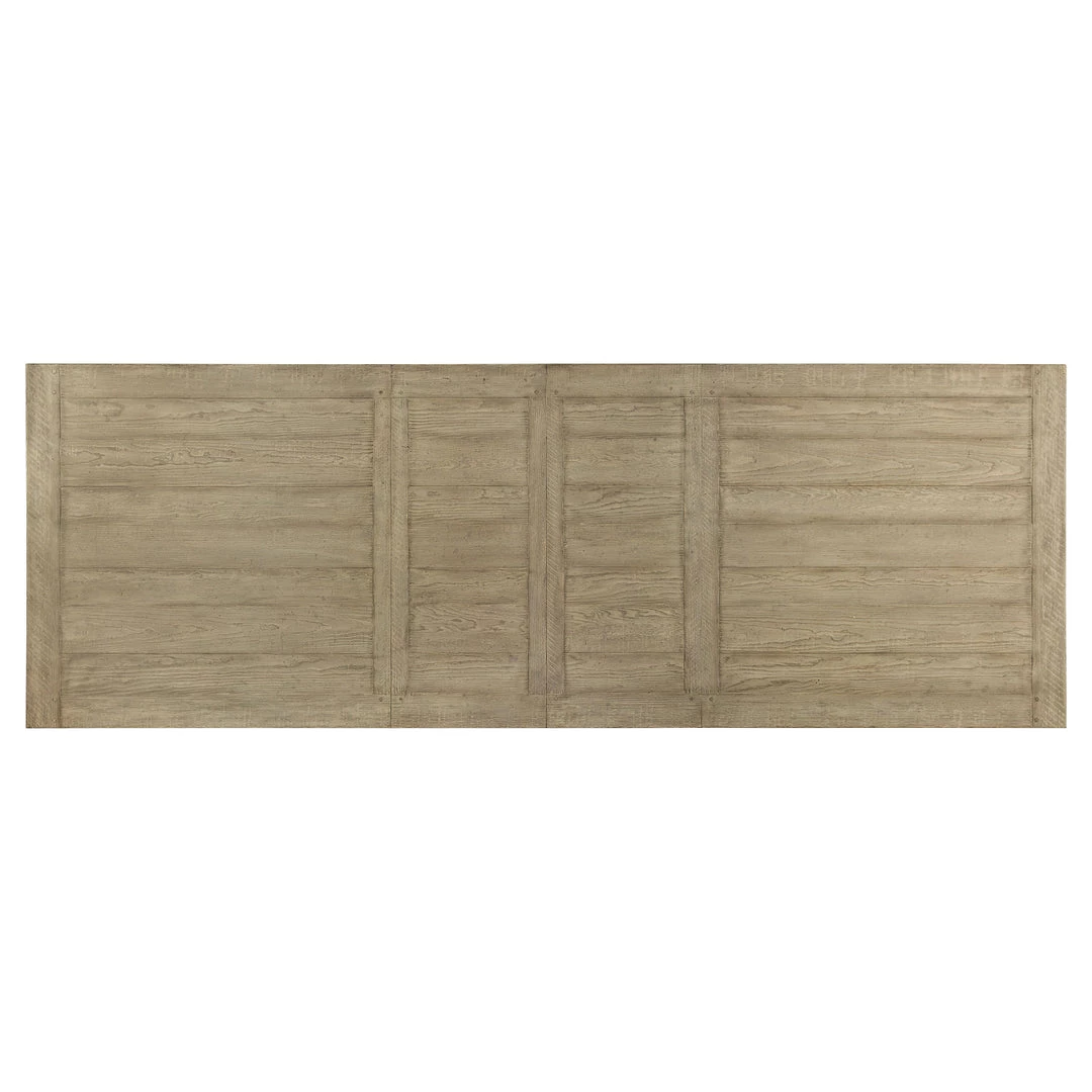 HOOKER FRENCH FARMHOUSE TRESTLE DINING TABLE 4 HOOKER FRENCH FARMHOUSE TRESTLE DINING TABLE