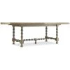 HOOKER FRENCH FARMHOUSE TRESTLE DINING TABLE