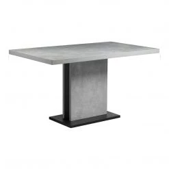 MOES FULTON FAUX CEMENT DINING TABLE