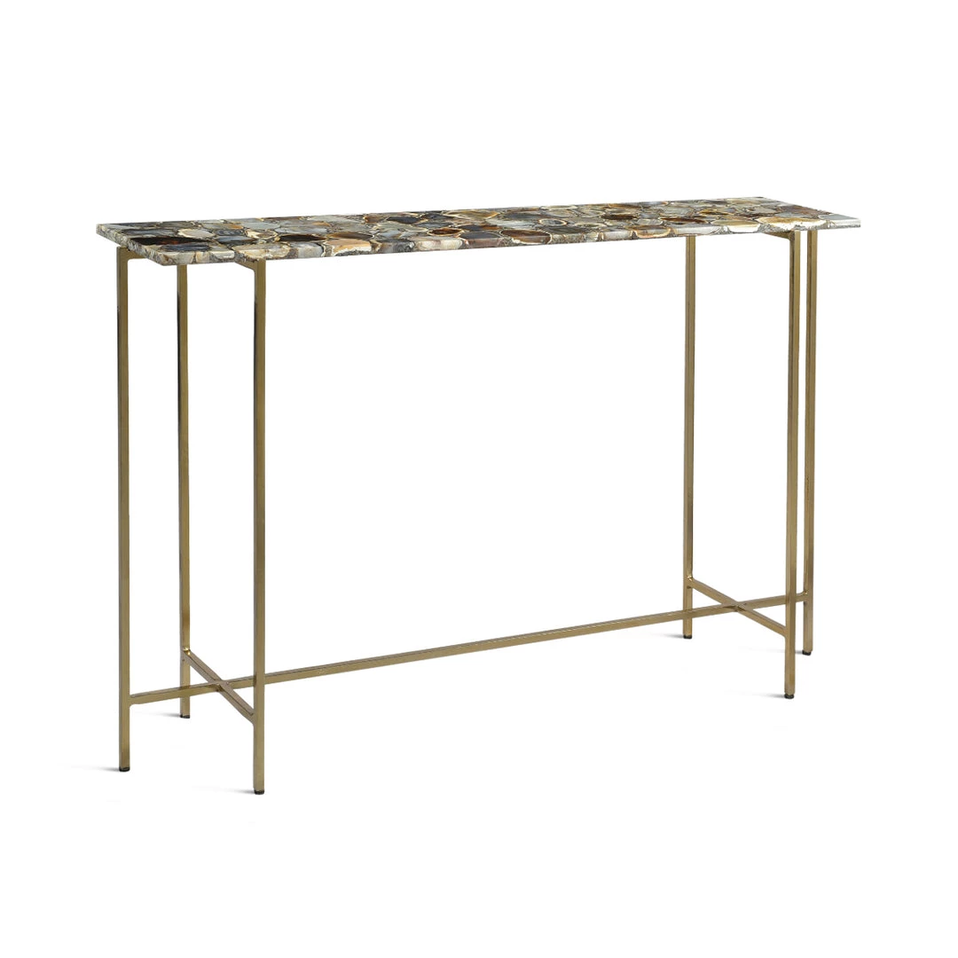 MOES AGATE FUSION CONSOLE TABLE Living Room 2 MOES AGATE FUSION CONSOLE TABLE Living Room