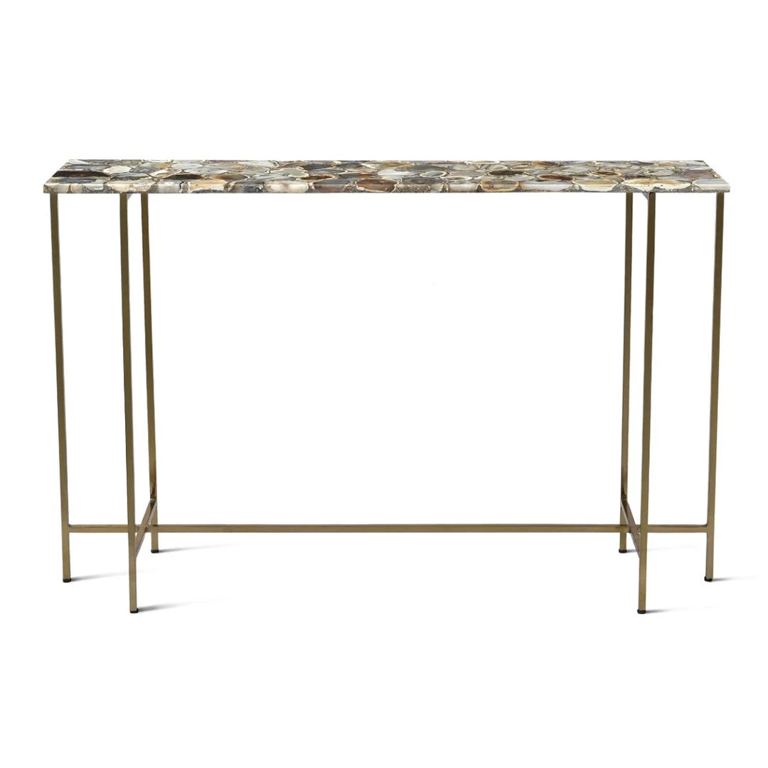 MOES AGATE FUSION CONSOLE TABLE Living Room 1 MOES AGATE FUSION CONSOLE TABLE Living Room