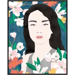 L ART "SECRET GARDEN II" CANVAS ART