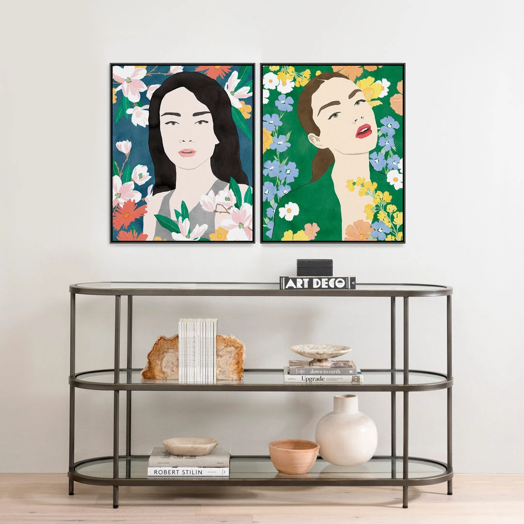 L ART "SECRET GARDEN II" CANVAS ART 2 L ART "SECRET GARDEN II" CANVAS ART