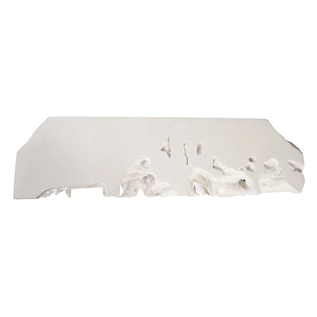 PHILLIPS COLLECTION GEL COAT WHITE CAST ROOT CONSOLE Furniture 4 PHILLIPS COLLECTION GEL COAT WHITE CAST ROOT CONSOLE Furniture