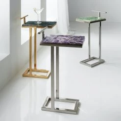 HOOKER GEM STONE C-TABLE: TIGER'S EYE