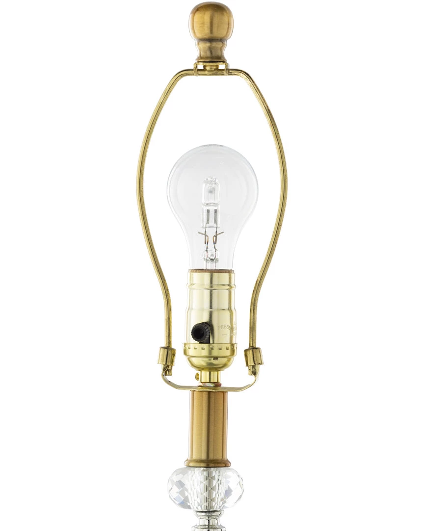 SURYA GEMMA FLOOR LAMP: ANTIQUE BRASS 3 SURYA GEMMA FLOOR LAMP: ANTIQUE BRASS