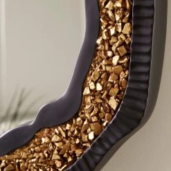 PHILLIPS COLLECTION Mirrors GEODE GOLD MIRROR 21 PHILLIPS COLLECTION Mirrors GEODE GOLD MIRROR