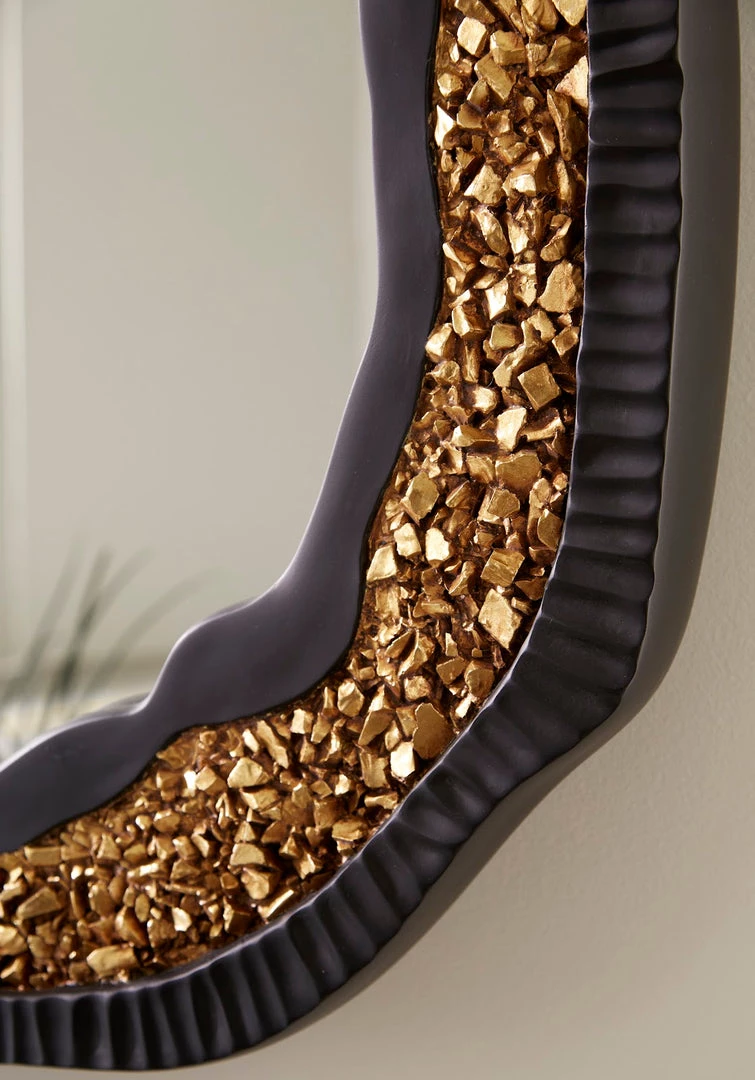 PHILLIPS COLLECTION Mirrors GEODE GOLD MIRROR 11 PHILLIPS COLLECTION Mirrors GEODE GOLD MIRROR