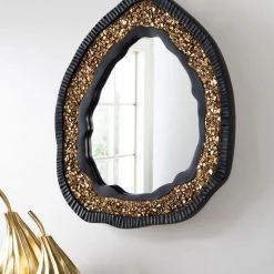 PHILLIPS COLLECTION Mirrors GEODE GOLD MIRROR 15 PHILLIPS COLLECTION Mirrors GEODE GOLD MIRROR