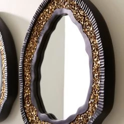 PHILLIPS COLLECTION Mirrors GEODE GOLD MIRROR 17 PHILLIPS COLLECTION Mirrors GEODE GOLD MIRROR