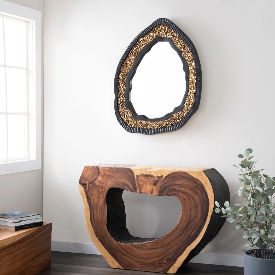 PHILLIPS COLLECTION Mirrors GEODE GOLD MIRROR 2 PHILLIPS COLLECTION Mirrors GEODE GOLD MIRROR