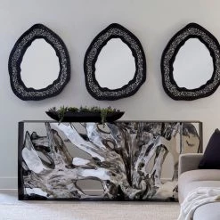 PHILLIPS COLLECTION Mirrors GEODE SILVER MIRROR