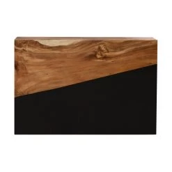 PHILLIPS COLLECTION GEOMETRY NATURAL CONSOLE TABLE