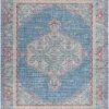 SURYA MADELYN RUG: BLUE, MULTI