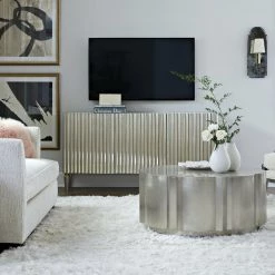 HOOKER Furniture GERMAN SILVER MEDIA CONSOLE
