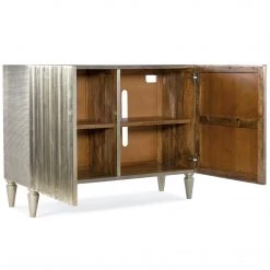 HOOKER Furniture GERMAN SILVER TWO-DOOR CHEST