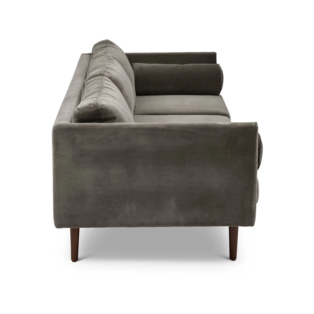 URBIA GIA GREY VELVET SOFA 3 URBIA GIA GREY VELVET SOFA
