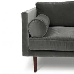 URBIA GIA GREY VELVET SOFA 9 URBIA GIA GREY VELVET SOFA