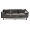 URBIA GIA GREY VELVET SOFA