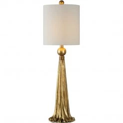 UTTERMOST GILDED TASSEL BUFFET LAMP Lighting