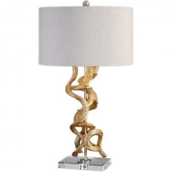 UTTERMOST GILDED VINES LAMP Lighting
