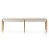 FOUR HANDS GLENMORE NATURAL + LIGHT OAK DINING BENCH