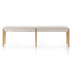 FOUR HANDS GLENMORE NATURAL + LIGHT OAK DINING BENCH
