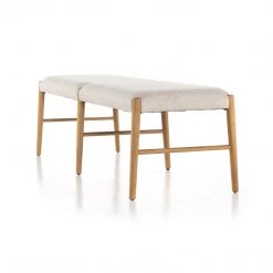 FOUR HANDS GLENMORE NATURAL + LIGHT OAK DINING BENCH