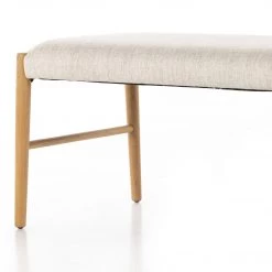 FOUR HANDS GLENMORE NATURAL + LIGHT OAK DINING BENCH