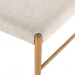 FOUR HANDS GLENMORE NATURAL + LIGHT OAK DINING BENCH