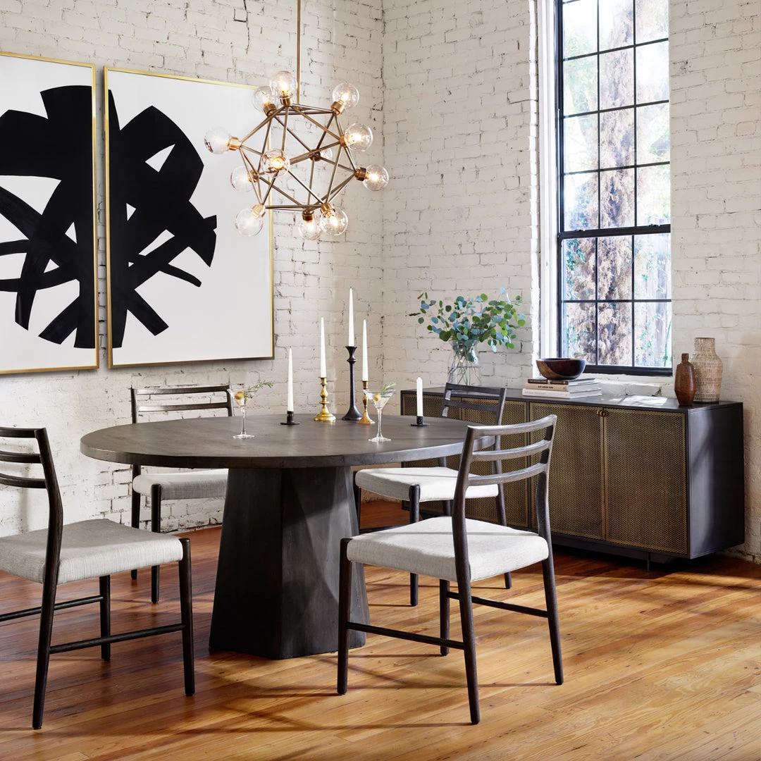 FOUR HANDS GLENMORE DINING CHAIR: LIGHT CARBON | SET OF 2 7 FOUR HANDS GLENMORE DINING CHAIR: LIGHT CARBON | SET OF 2