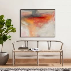 L ART "GLORIOUS METHOD II" CANVAS ART