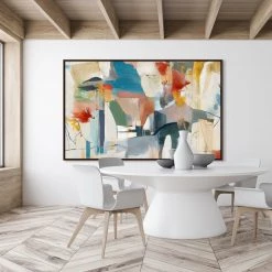 L ART "GLORIOUS SPLENDOR" CANVAS ART 6 L ART