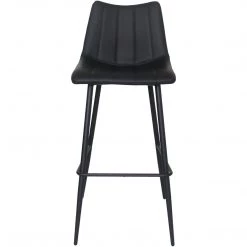 MOES Kitchen + Dining GLOVE BAR STOOL: BLACK | SET OF 2