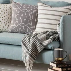 SURYA Pillows + Decor SKINNY STRIPES PILLOW