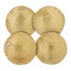 PHILLIPS COLLECTION Wall Sculptures + Decor GOLD CAST OIL DRUM WALL DISCS | SET OF 4
