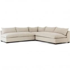 FOUR HANDS GRANT OATMEAL TWILL MODULAR SECTIONAL Furniture