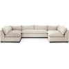 FOUR HANDS GRANT OATMEAL TWILL MODULAR SECTIONAL Furniture