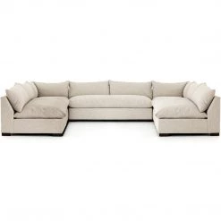 FOUR HANDS GRANT OATMEAL TWILL MODULAR SECTIONAL Furniture